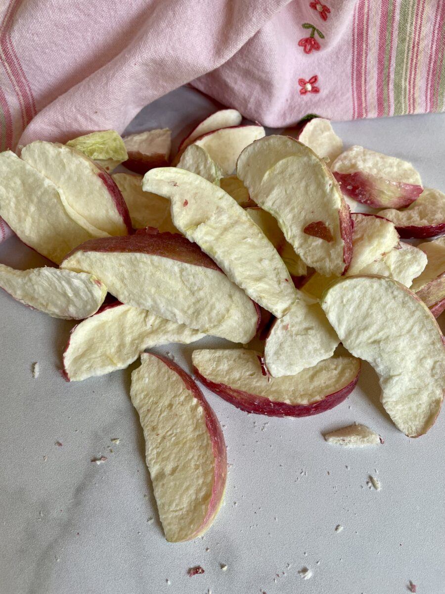 Freeze dried apples