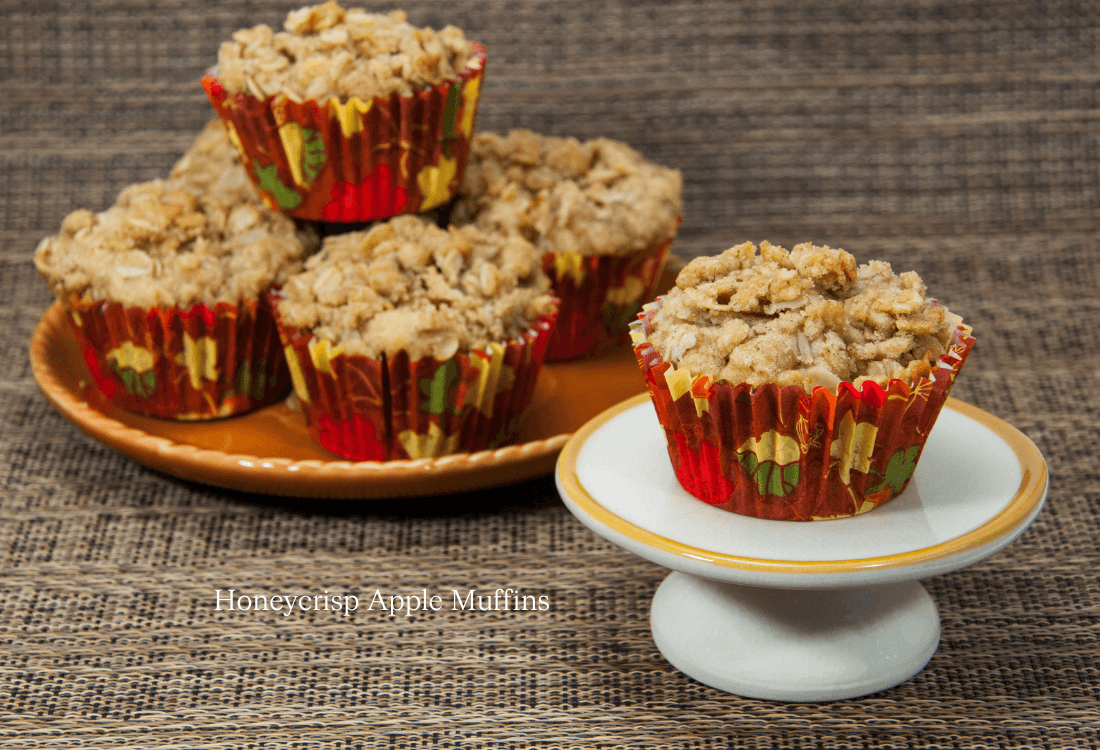 Honeycrisp Apple Muffins